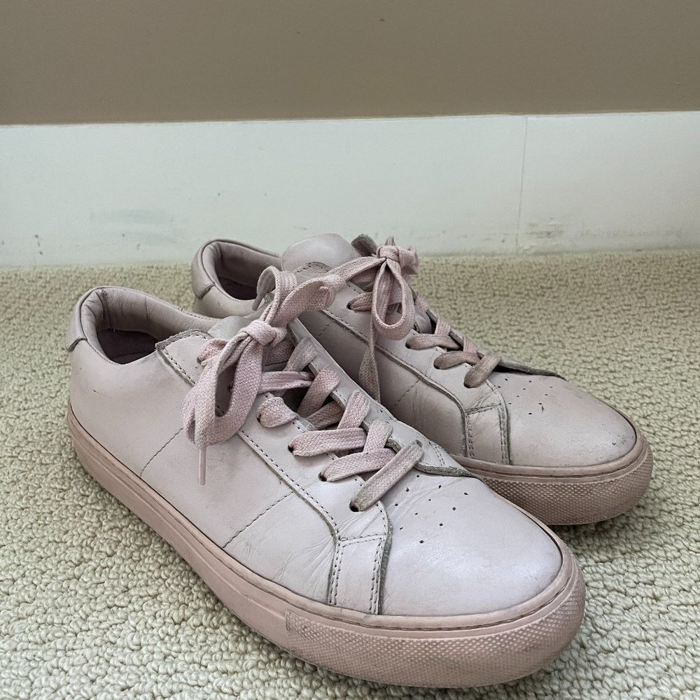 Greats The Royale leather dusty pink sneakers
